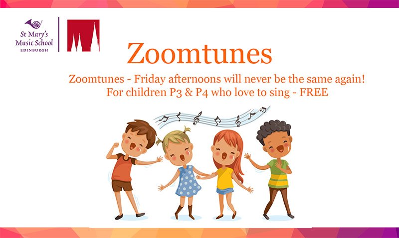 Zoomtunes singing for children graphic