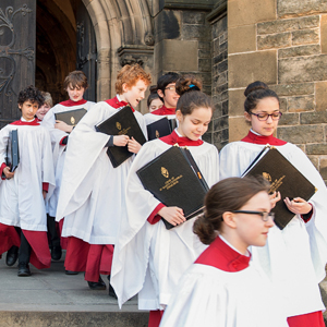 Choristers of St Mary's Cathedral
