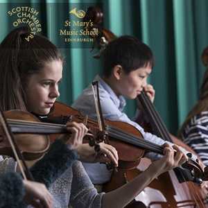 SCO String Academy musicians