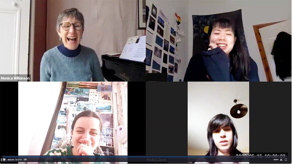 An Online Music Pedagogy Lesson with Monica Wilkinson
