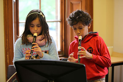 Recorder lessons St Mary's Music School